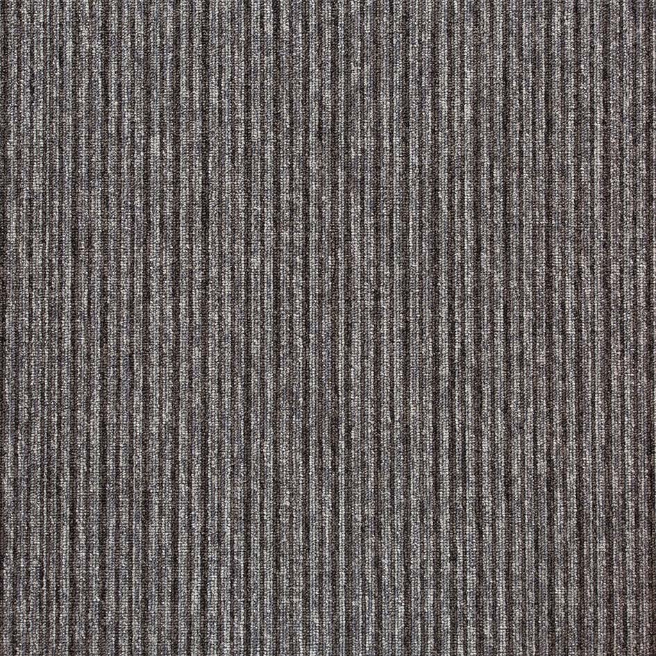 Burmatex Tivoli Multiline Melanesia Grey Carpet Tile 20703 | Trade Prices