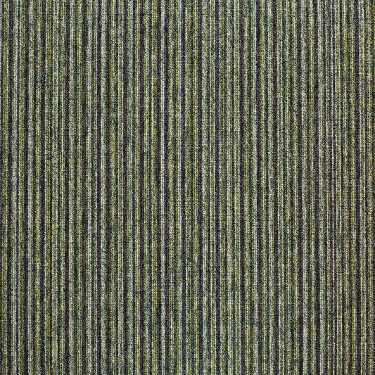Burmatex Tivoli Multiline Palm Green Carpet Tile 20715 | Trade Prices