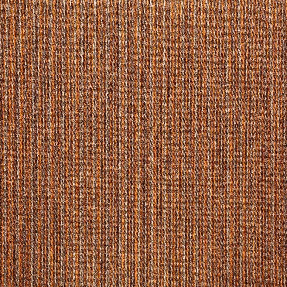 Burmatex Tivoli Multiline Volcanic Flame Carpet Tile 20716 | Trade Prices