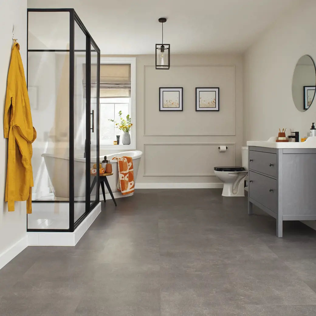 Karndean Van Gogh Urban Grey VGT2402 stone-effect LVT 0.55mm sample