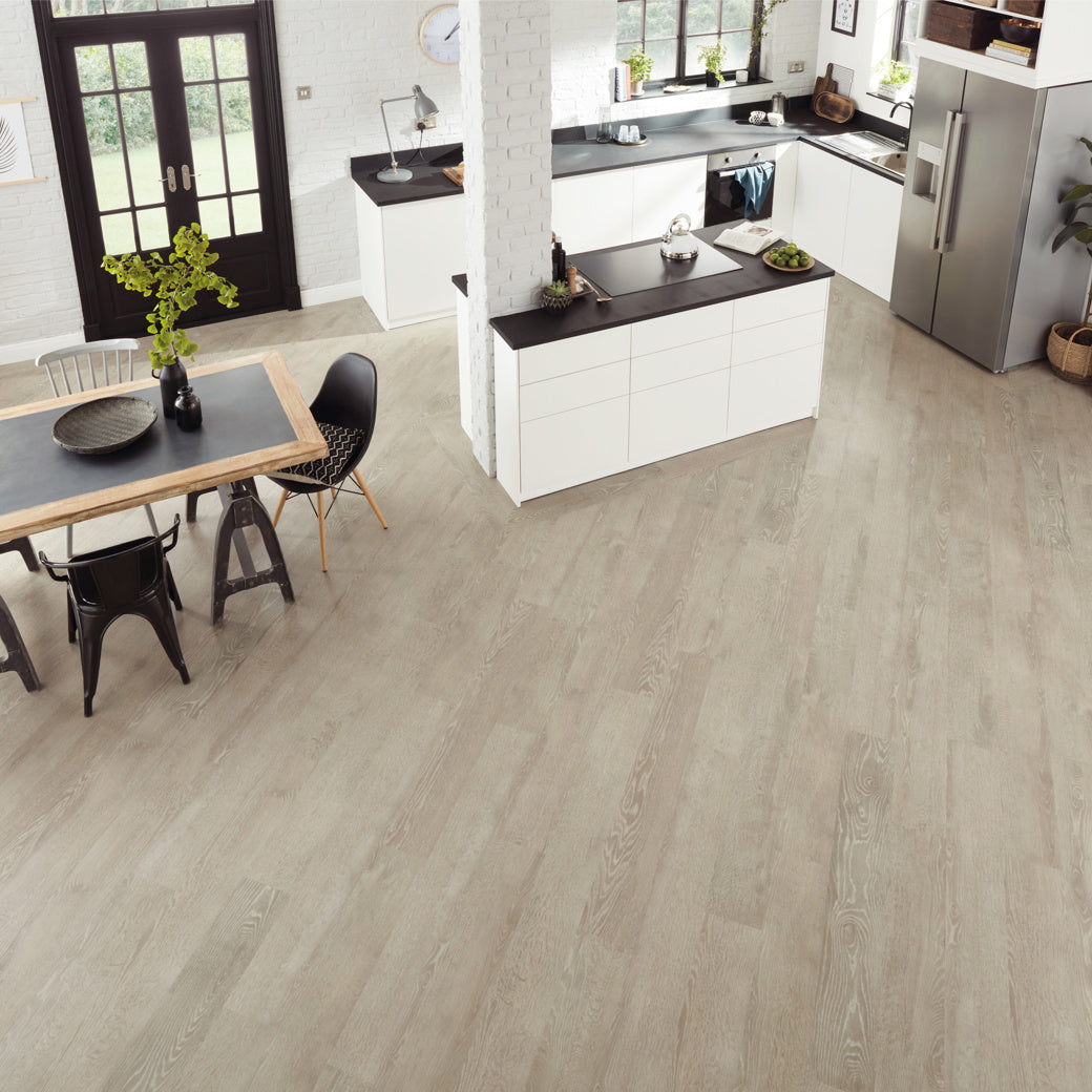 Karndean Van Gogh Greige Oak VGW110T wood-effect LVT 0.55mm sample