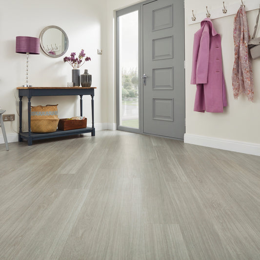 Karndean Van Gogh Cool Grey Oak VGW113T wood-effect LVT 0.55mm sample