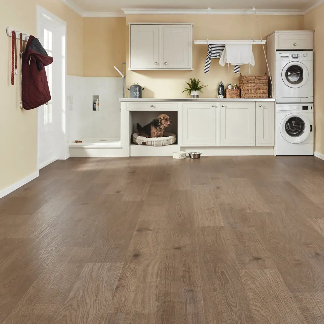 Karndean Van Gogh Smoked Butternut VGW8107 wood-effect LVT 0.55mm sample