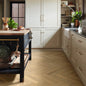 Karndean Knight Tile Wells Acacia SM-KP160 herringbone wood-effect LVT 2mm sample